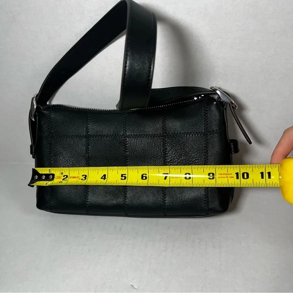 Coachtopia CAO22 Alter/Ego Small Shoulder Bag Checkerboard Upcrafted Leather - Picture 5 of 9